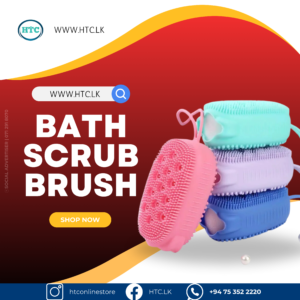 Bath Brush Soft Silicone Massage Scrub Brush