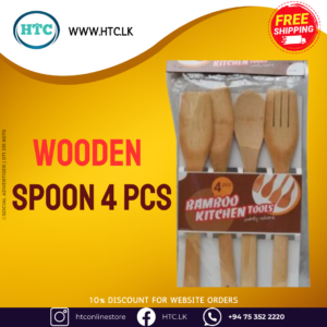 Wooden Spoon 4 Pcs Set