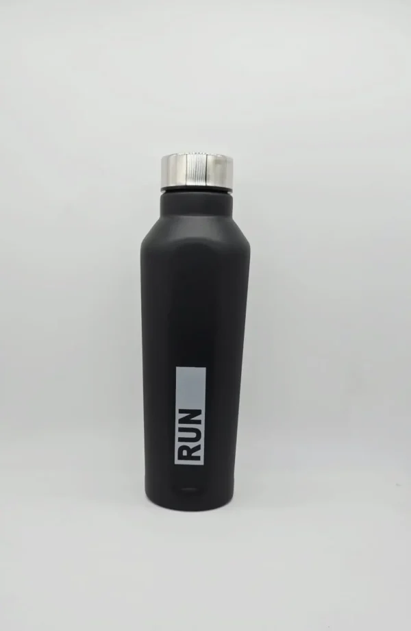 1L Aluminum Sports Water Bottle – Leakproof & Portable with Snap Lid and Handle - Image 2